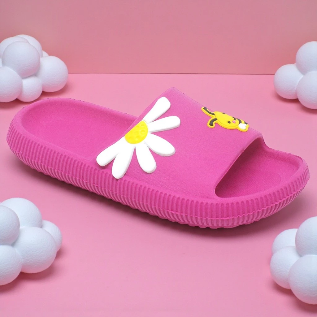 Chinelo Menina Abelha Meia Flor Delicado - Imagem 2